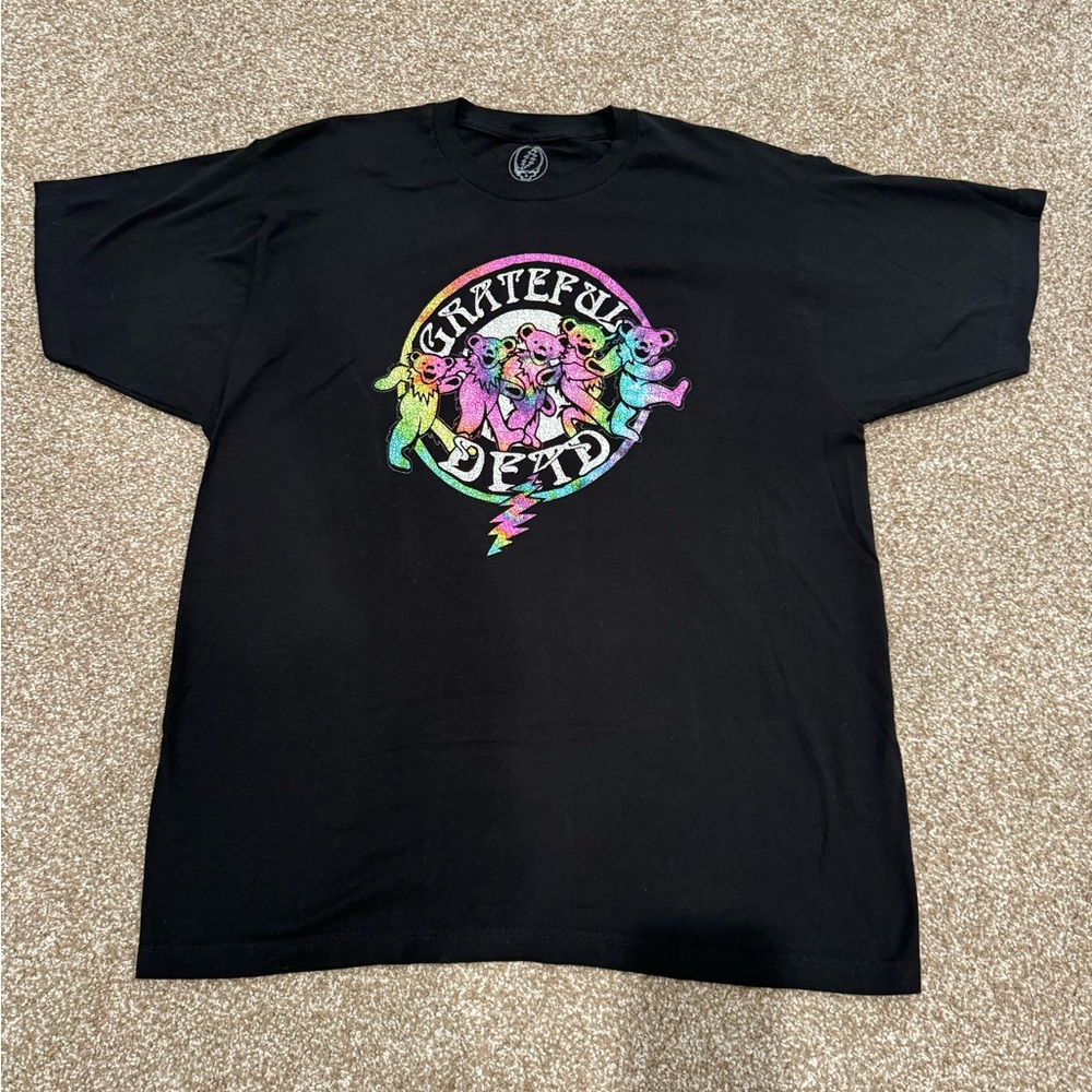 Greatful Dead black Dancing Bears multicolor men’s size XL